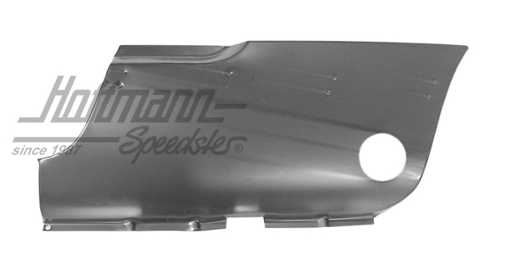 Segmento del guardabarros, Karmann Ghia, trasera, izquierda. | 141 809 101 | 068-0131