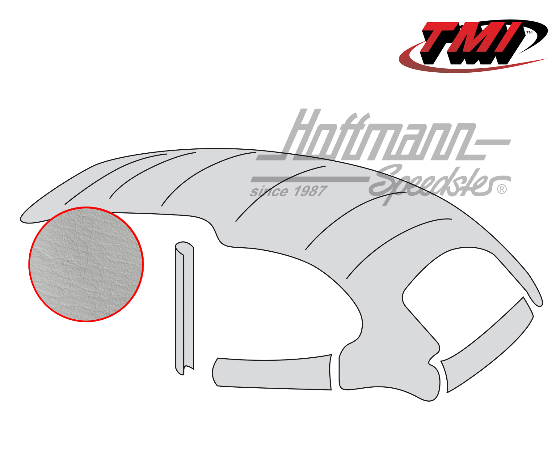 Cielo de techo, universal, con techo corredizo de acero, liso, blanco antiguo, 63-67 | 20-1104-48 | 055-7152