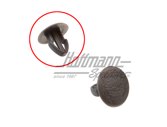 Clip, paneles, lateral / posterior, gris | 251 867 299  6AW | 360-1550-24