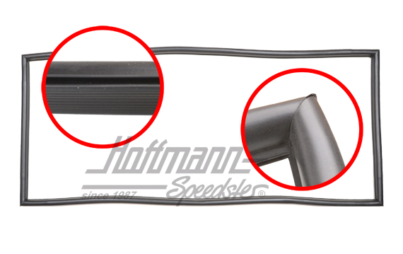 Junta de cuebierta del motor, 8.67-7.71, Calidad Superior | 211 827 711 A | 090-6170-06