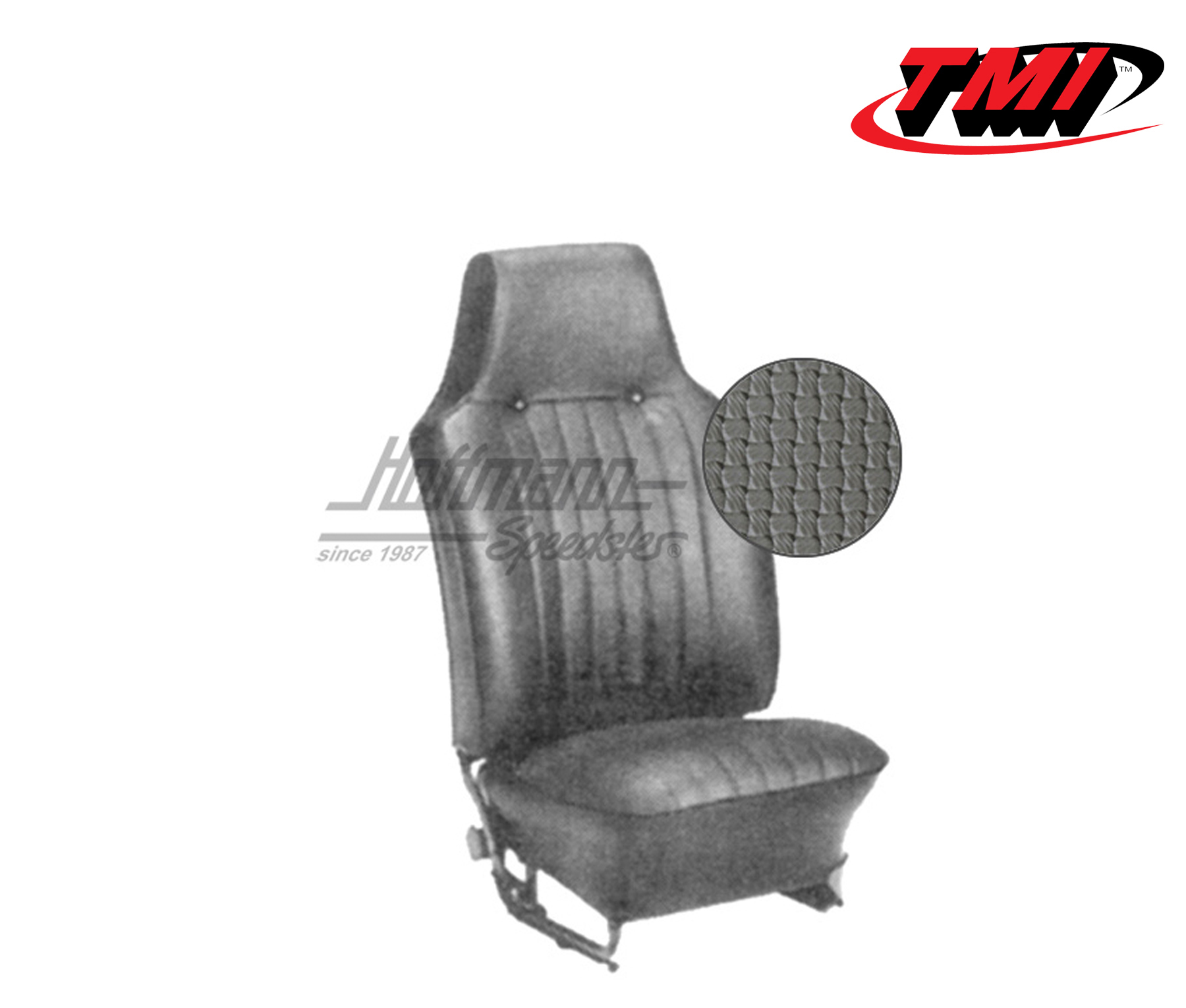 Fundas de asientos, Sedán, 67-69, tejido de cesta, gris | 43-1125-06 | 055-5735