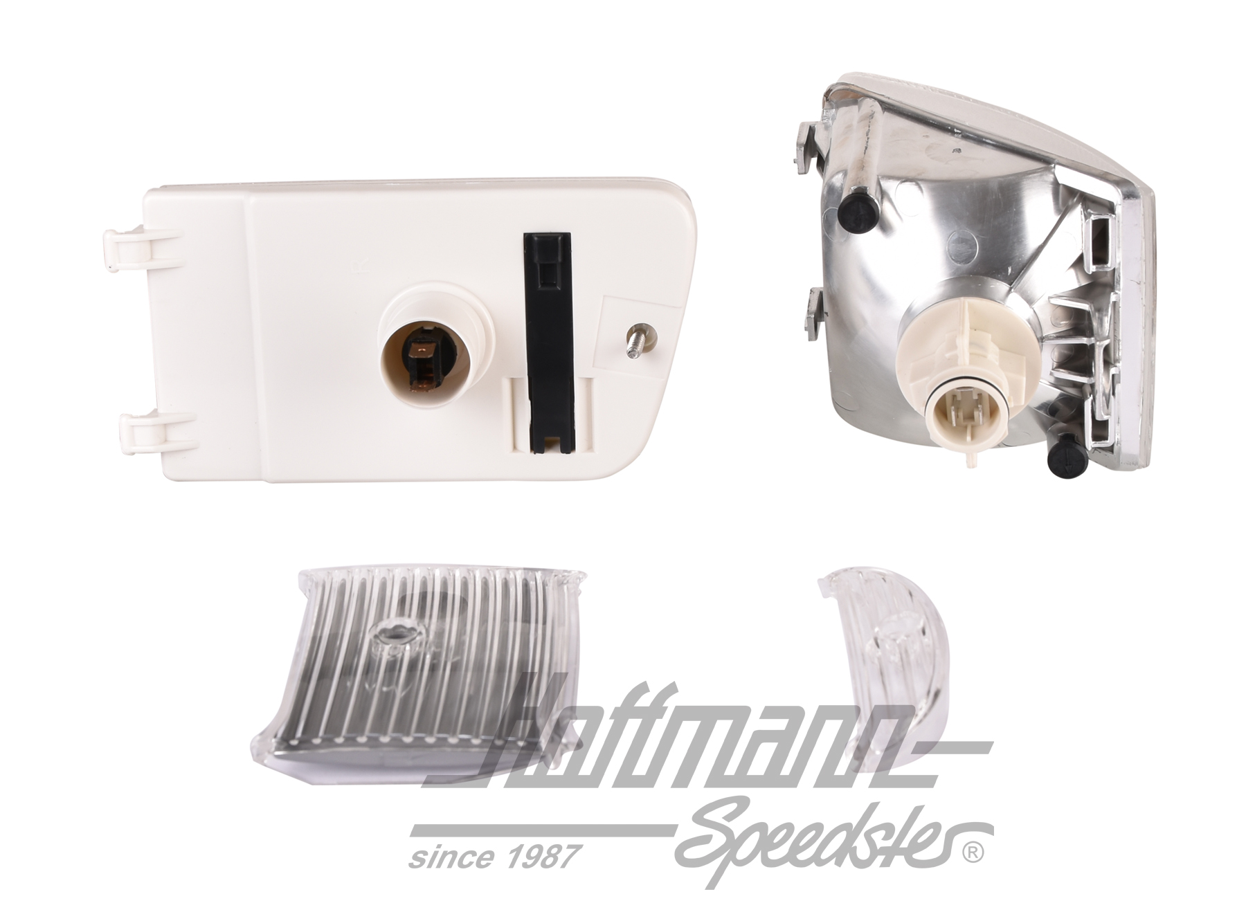 Juego de pilotos intermitente, 964, blanco, dcha.                                                   