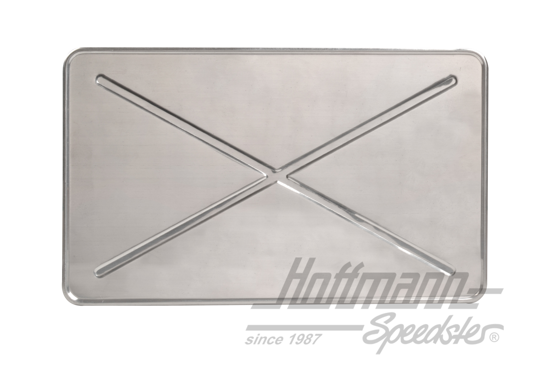 Base para matrícula, aluminio, 340 x 200 mm |  | 020-2059-14