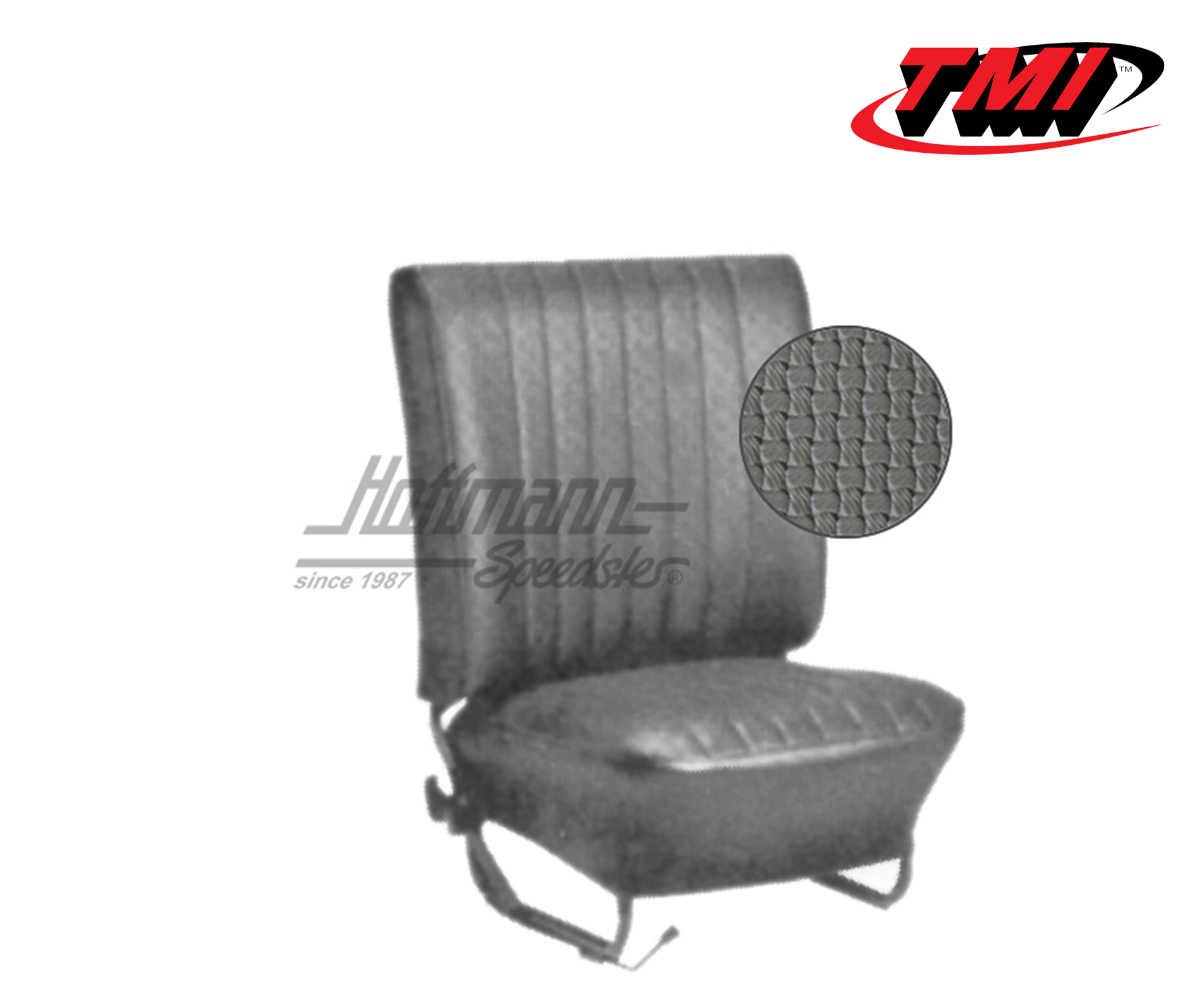 Fundas de asientos, Sedán, 64-67, tejido de cesta, gris | 43-1124-06 | 055-5535