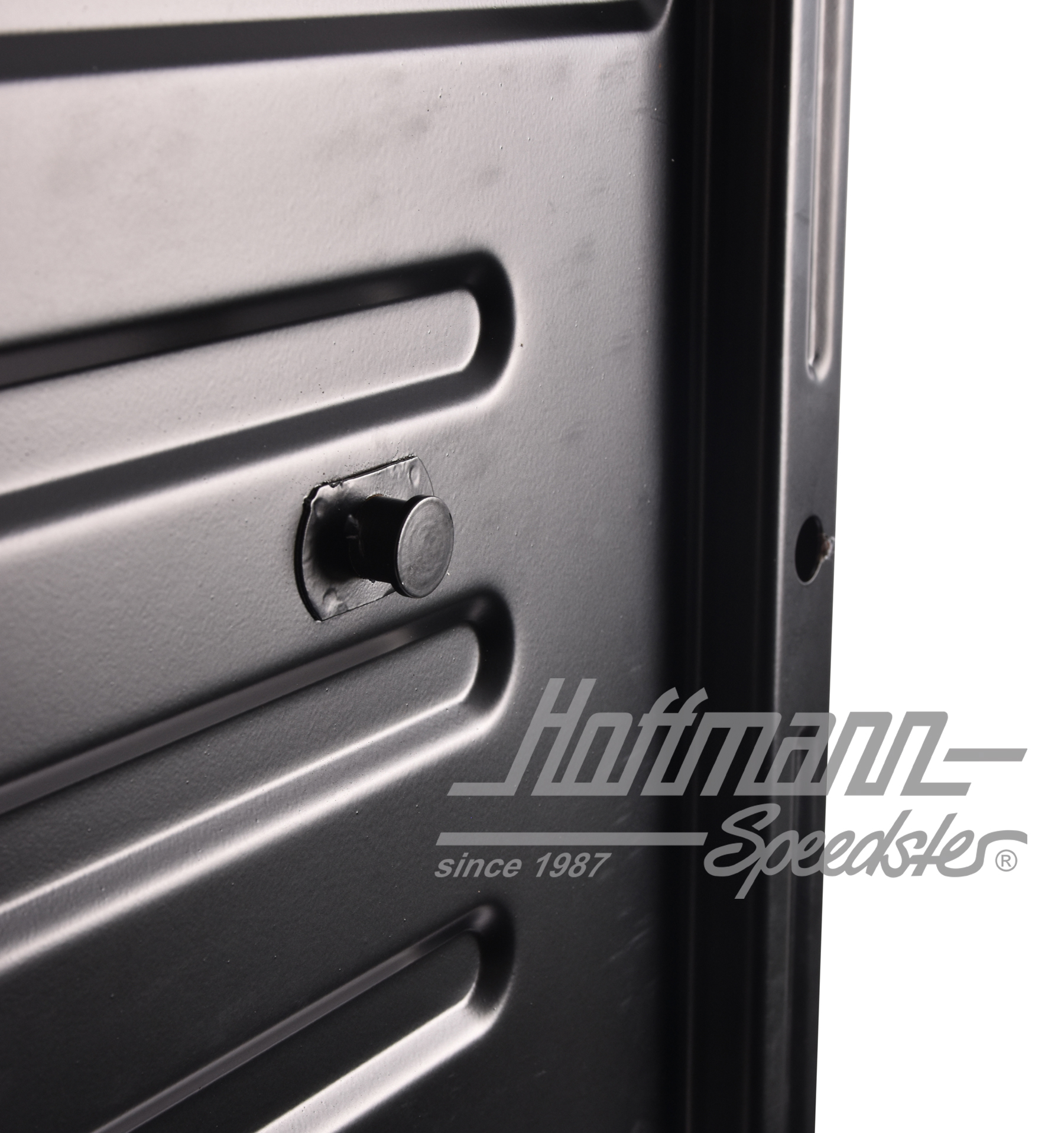 Mitad de placa de fondo, Karmann Ghia, 8.55-7.63, derecho, Calidad Superior                         