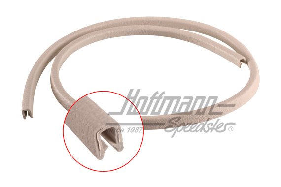 Burlete, pilar B, Furgoneta T2, 8.67-7.79, blanco | 211 867 365 | 090-6142-20