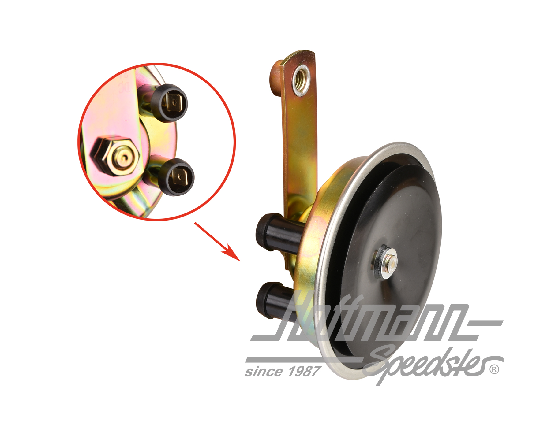 Claxon de serie, 12 voltios | 191 951 113 B | 020-4441