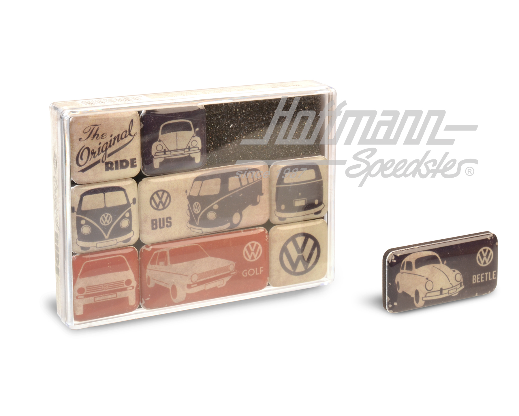 Juego de placas magnéticas, The Original Ride, de 9 piezas | 83075 | 021-0178-24