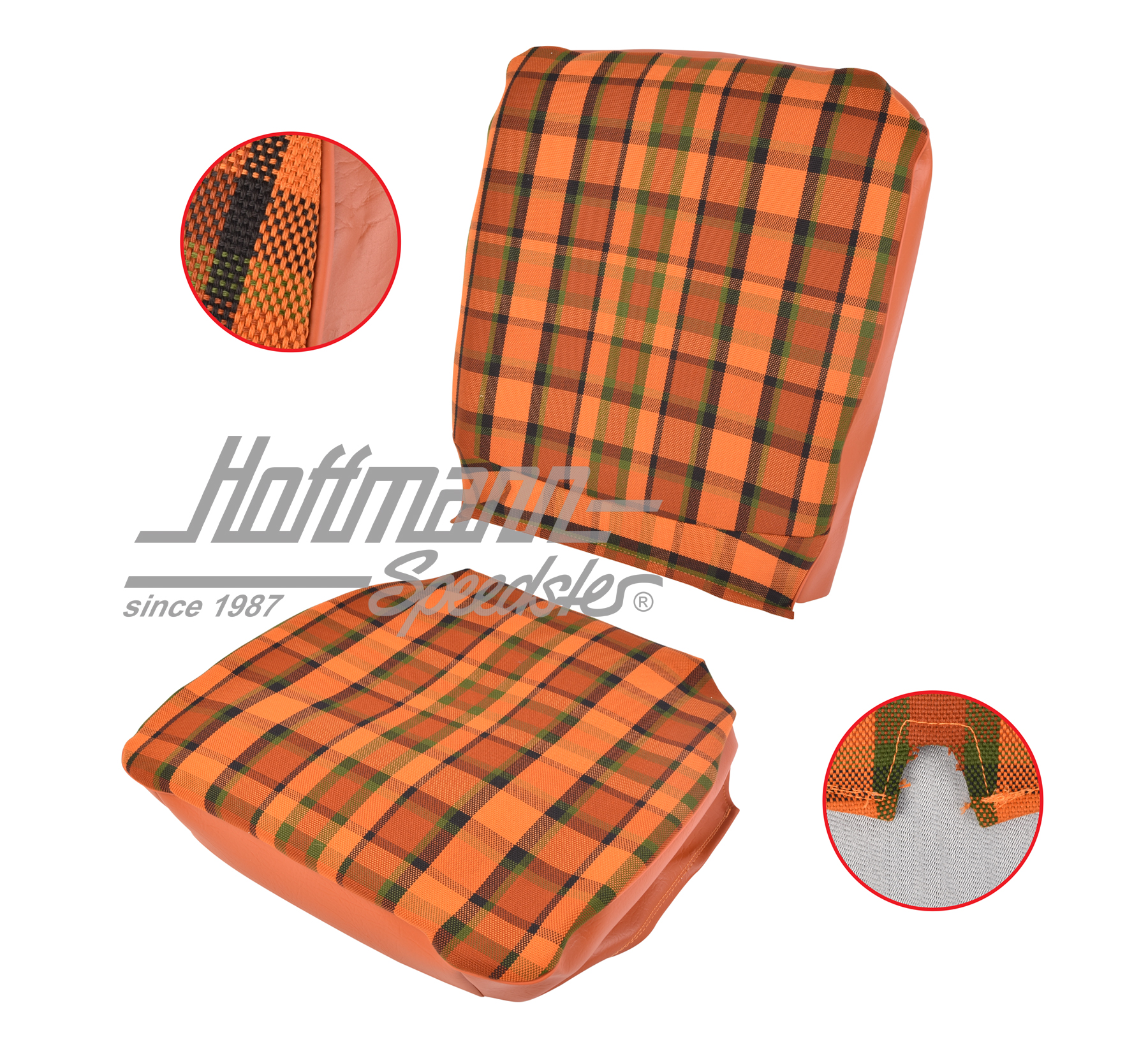 Funda para asiento, Westfalia, rojo/naranja, 68-74 |  | 098-1305-63