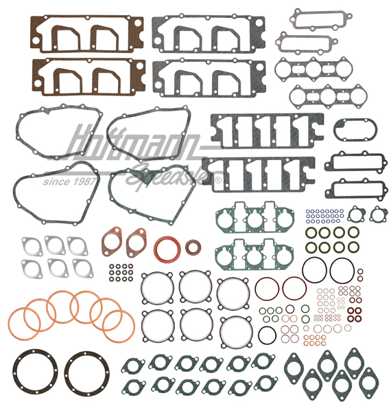 Kit de juntas motor, Porsche 911, 2.0, 65-72 | 911 100 902 01 | 530-0180-04