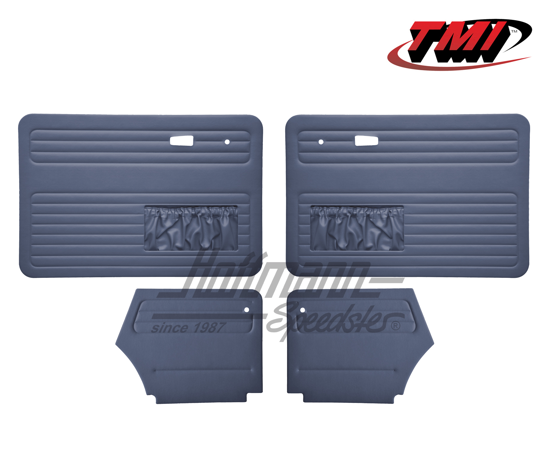 Paneles de puerta y de laterales, Escarabajo Cabriolet, 8.72-, azul | 10-1330-18 | 055-7588