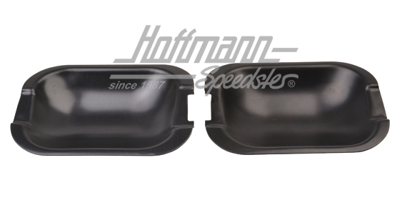 Protecciones de manilla de la puerta, aluminio, negras, Passat / Audi | 50026 | 200-6641