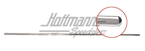 Moldura, 18 mm, iquierda / derecha, abrillantado anodizado | 113 853 555 C geglänzt | 020-2100-24