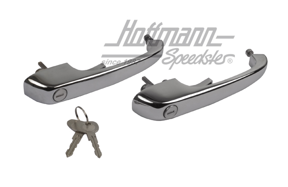 Tiradores de puerta, misma cerradura, 69-78, Calidad Superior | 211 837 205 N Top-Qualität | 097-1010-50