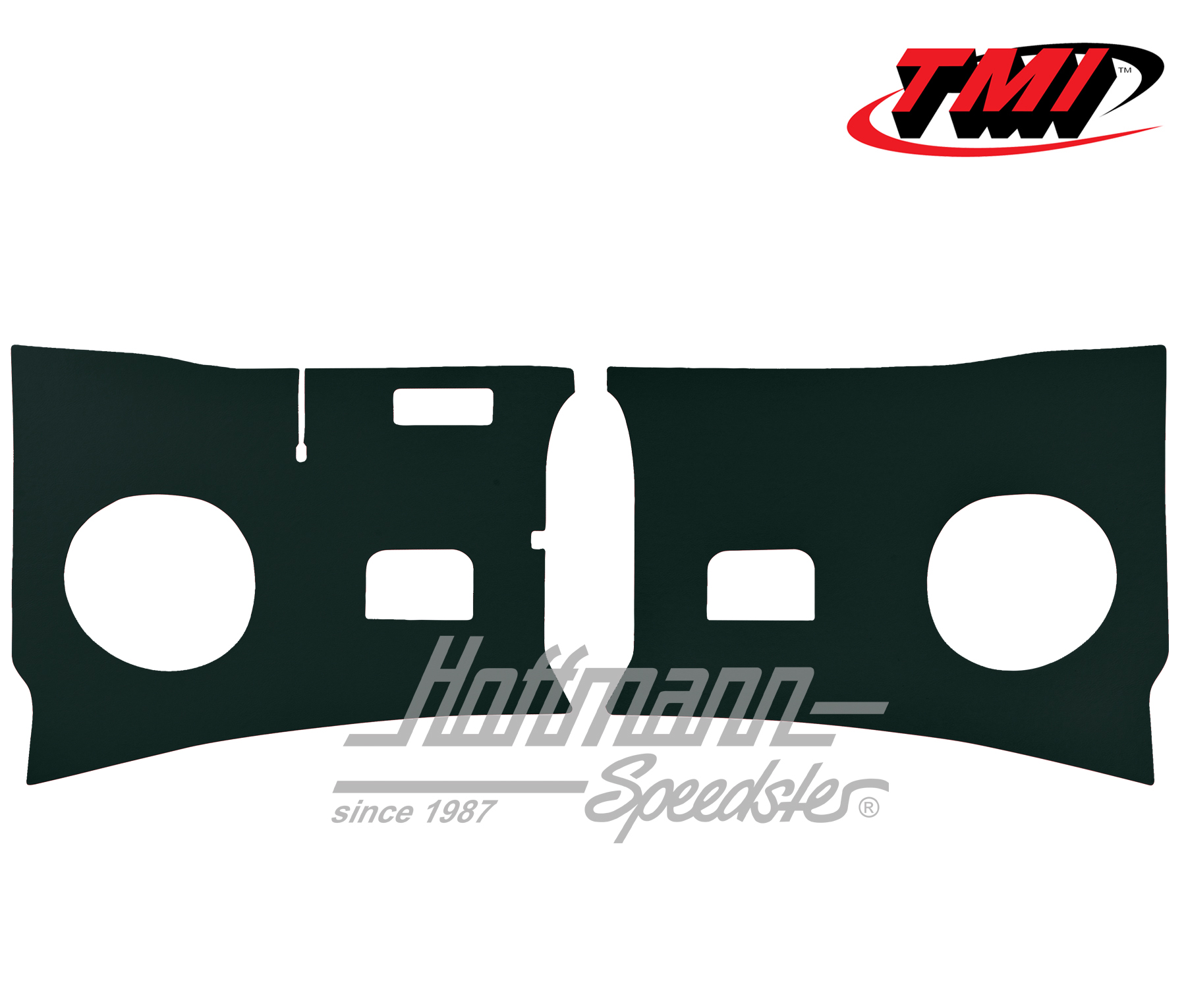 Revestimientos de panel frontal, 62-67, negro | 10-2111-11 | 098-0564-01