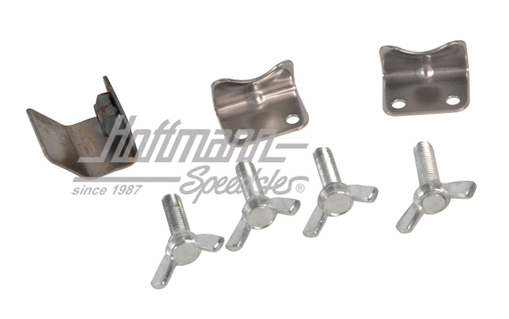 Juego de ventanilla Safari, anterior, acero inoxidable                                              