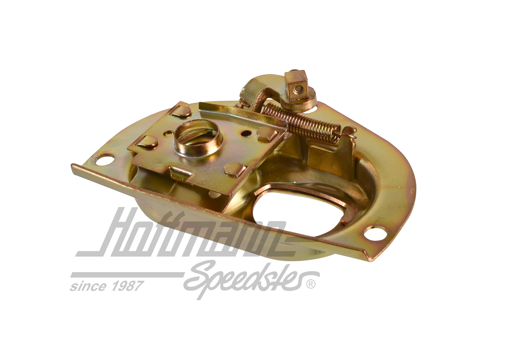 Parte inferior, bloqueo de la capota delantera, 65-73, amarillo                                     