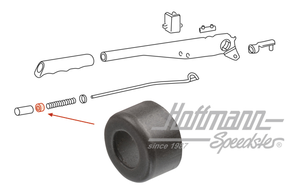 Resorte, palance del freno de mano, 911/914/964/944                                                 