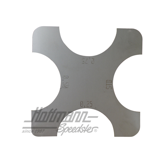 Placa de medida, cigüeñal, motores tipo 1 | 012 140 105 K | 027-0560