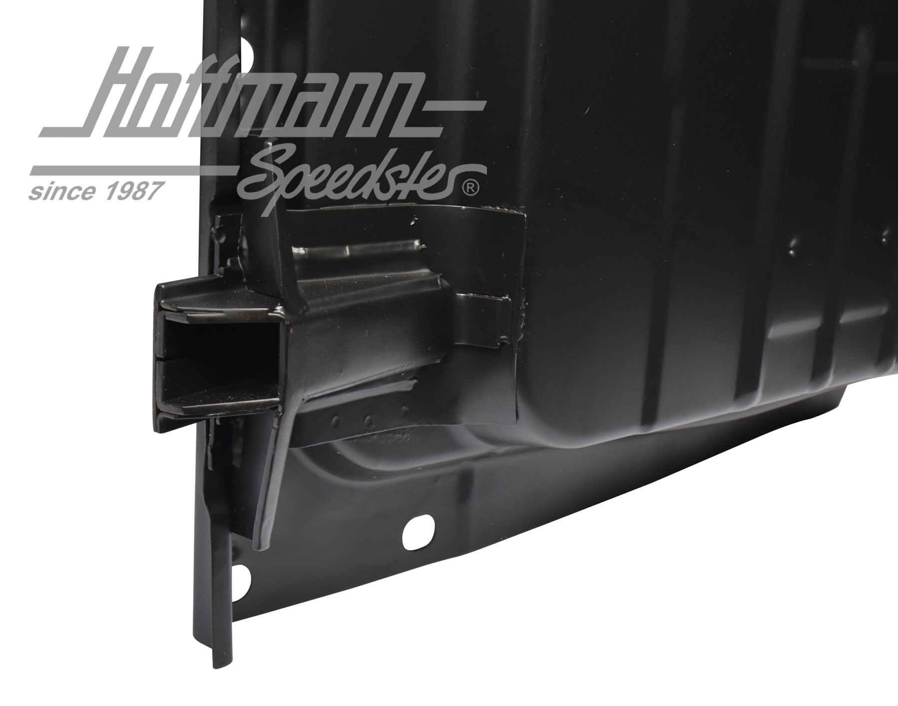 Mitad de placa de fondo, Karmann Ghia/Tipo 181, derecho, Calidad Superior                           