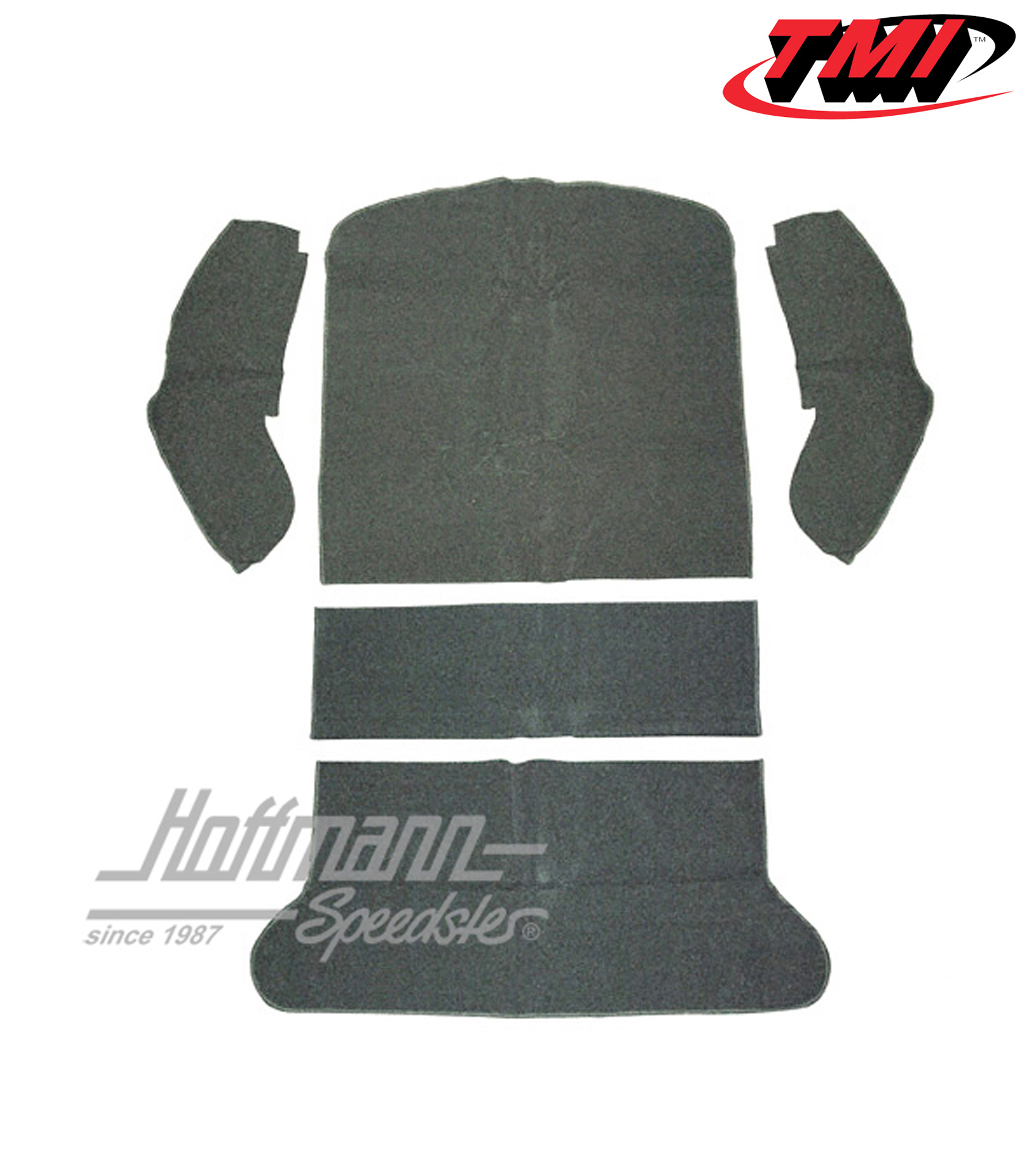 Juego de alfombrillas, maletera, Sedán, gris, 8.64-7.72 | 34-R1102-407 | 020-5346