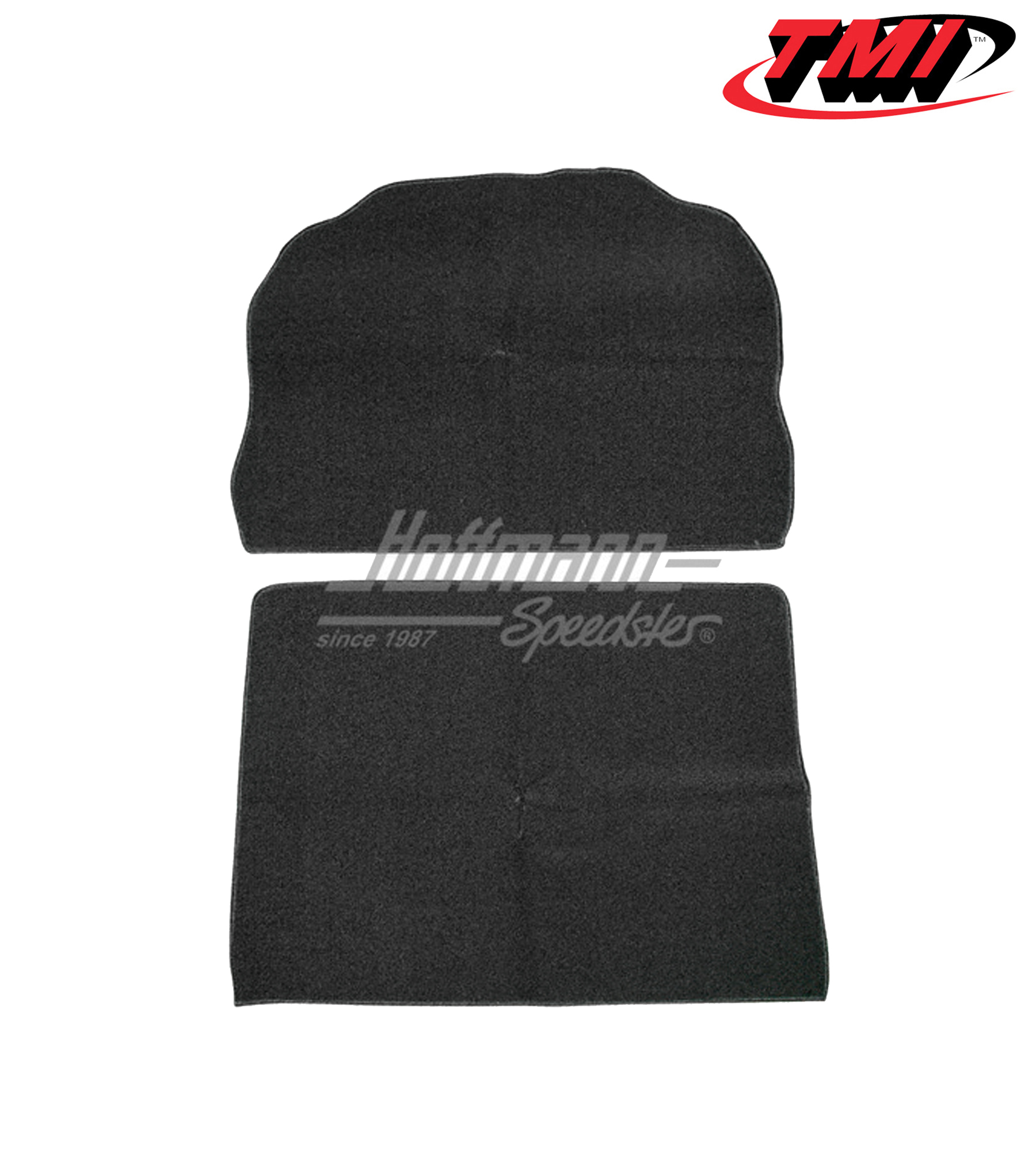 Juego de alfombras, maletero, terciopelo negro, 1302 | 34-T1254-801 | 055-7666