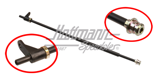 Vaina protectora, cable del acelerador, automático, 82-92 | 251 723 551 C | 307-5732