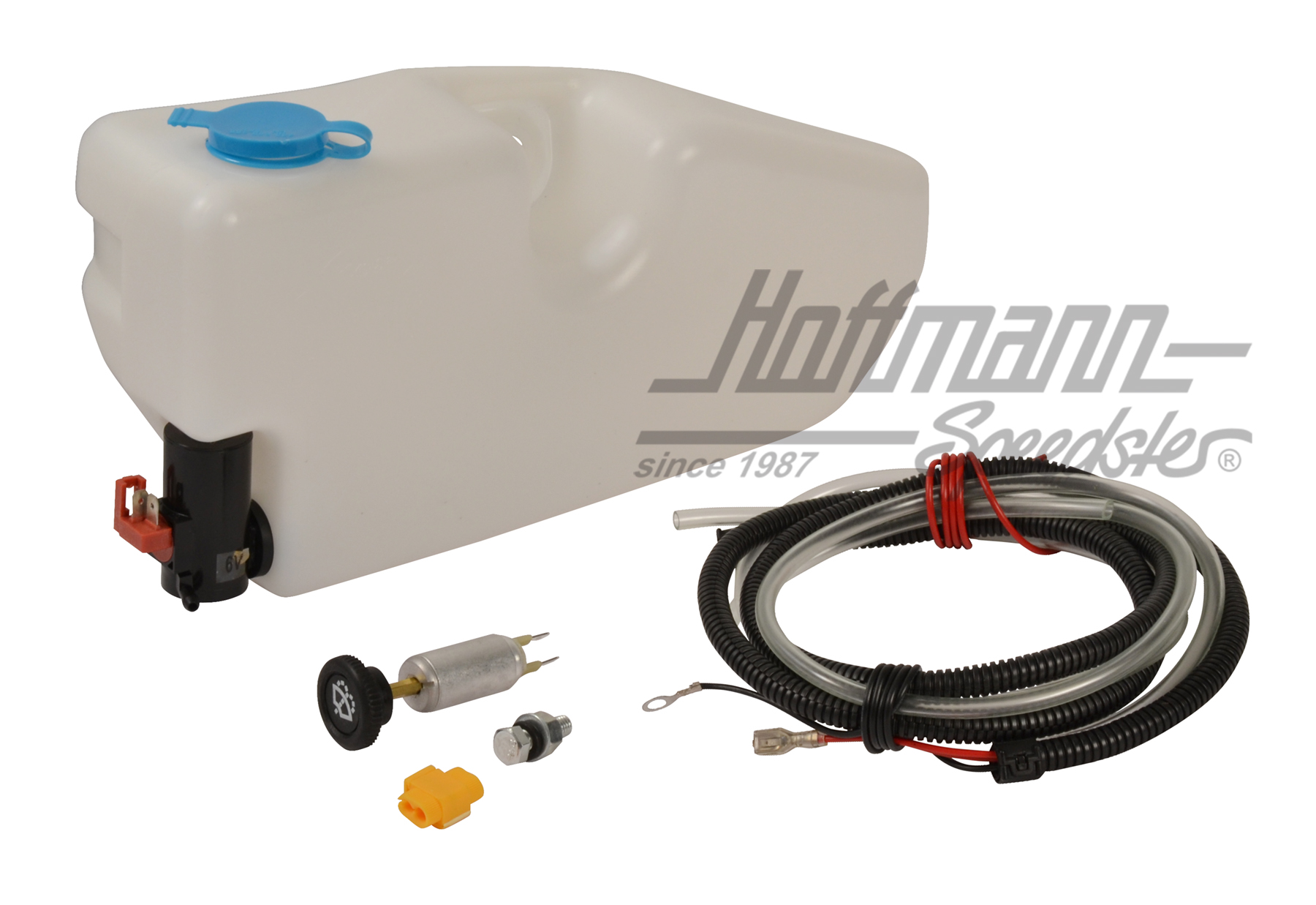 Depósito de agua, bomba eléctrica 6V | 111 989 453 | 020-4186-03