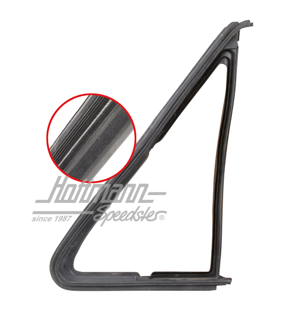 Junta de ventanilla pivotante, con ranura, izquierda | 255 837 625 | 350-5820-01