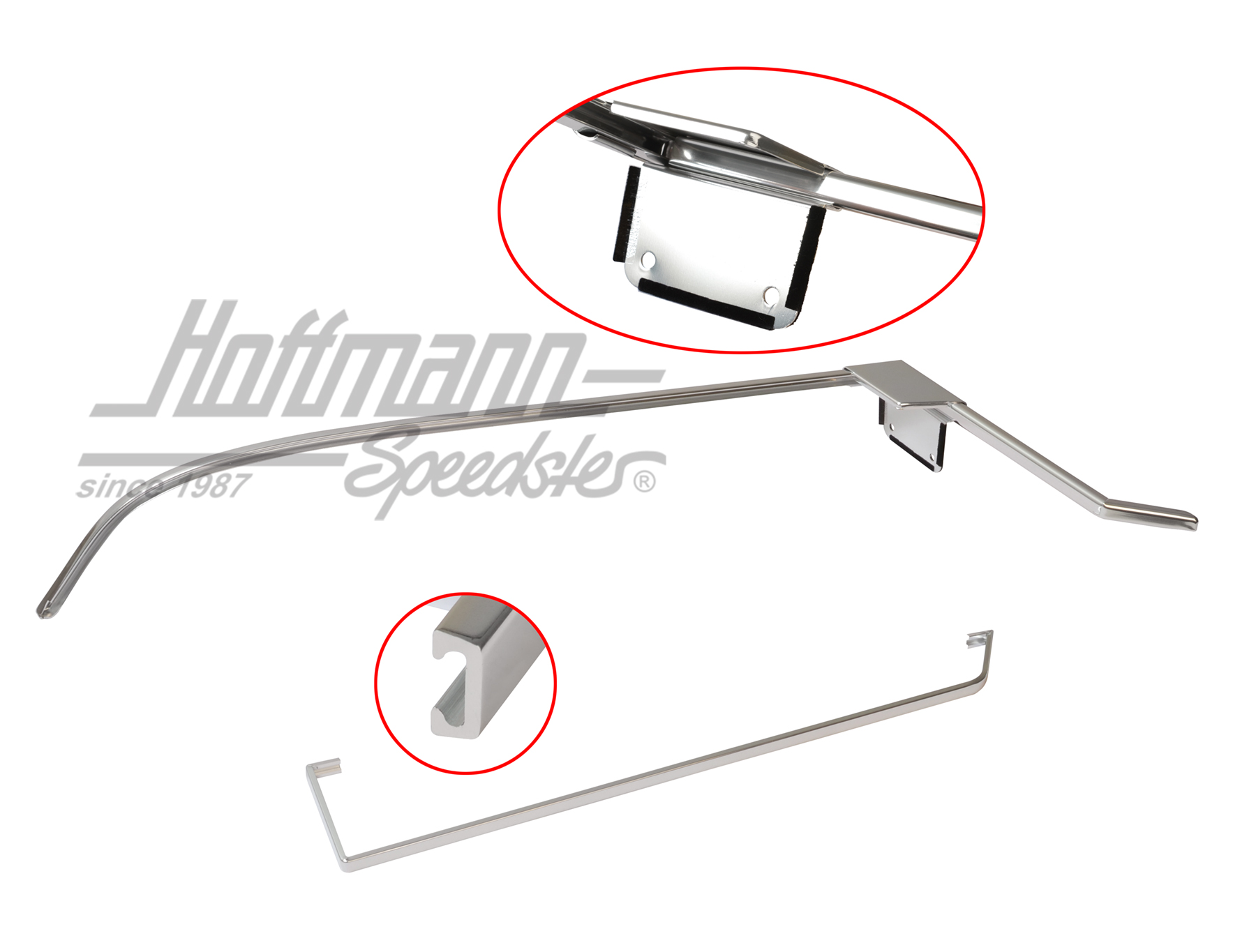 Juego de molduras
, bolsillo portaobjetos puerta, 69-73, izqda. | 901 555 015 | 580-0350-01