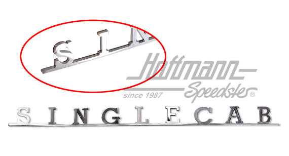 Logotipo, Furgoneta T1/T2/T3, SINGLECAB                                                             