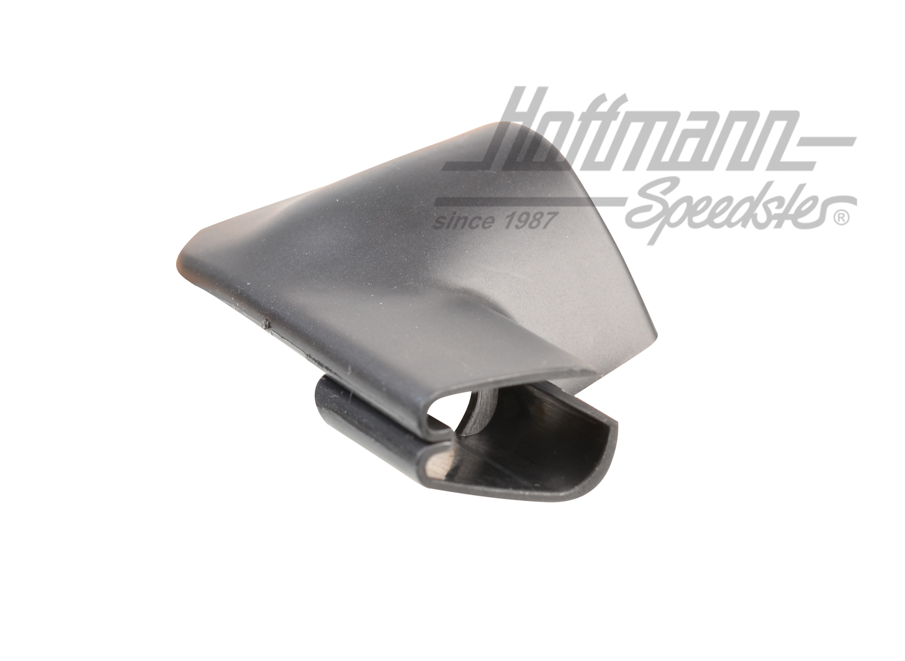 Cobertura, burlete, puerta corredera, izqda., negra
                                               