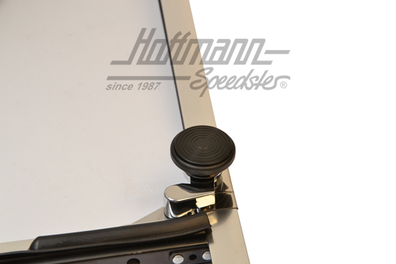 Ventanilla giratoria, compl. Furgoneta T2, cromada, dcha.                                           