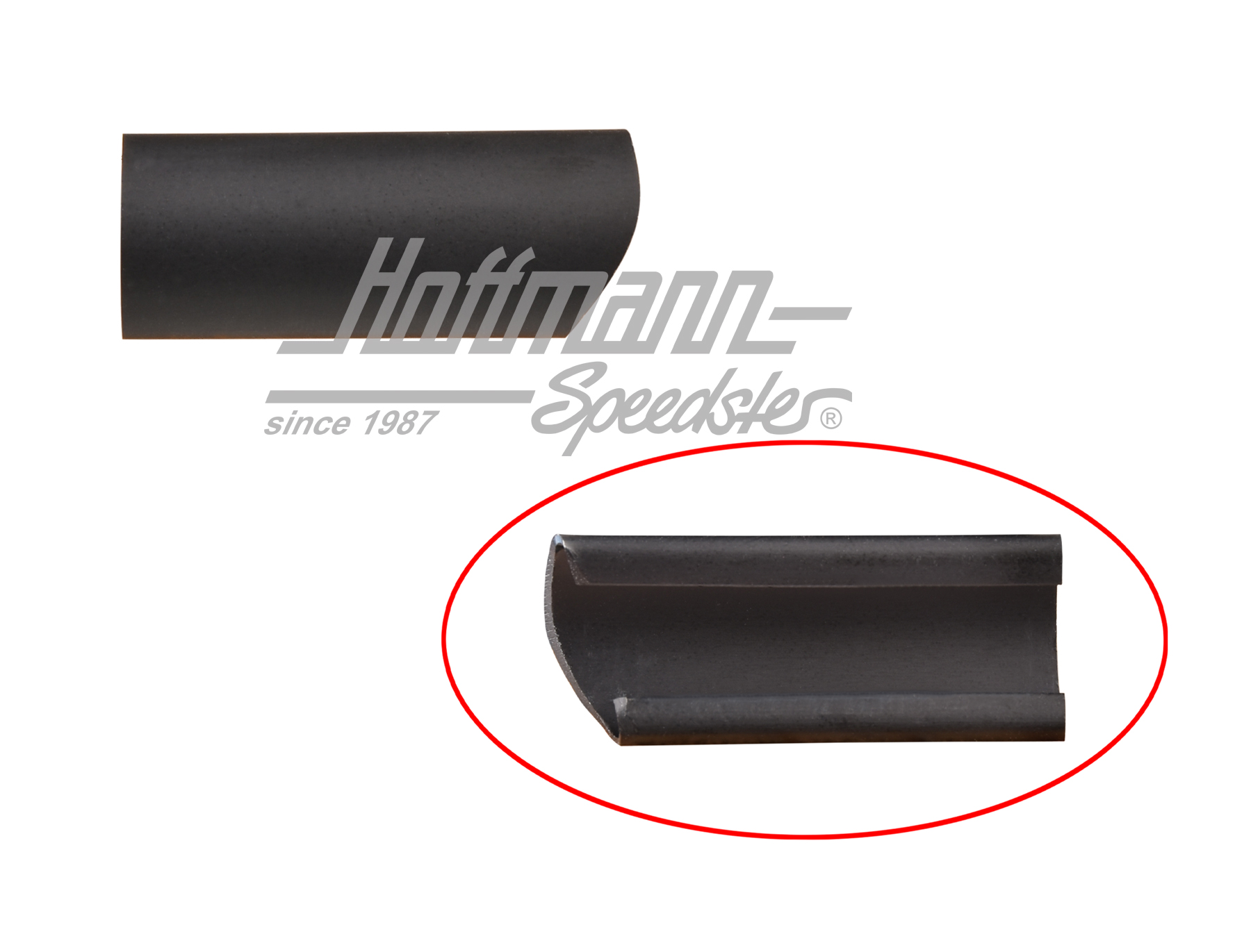 Pieza de extremo
, moldura, luneta trasera, izqda.                                                 