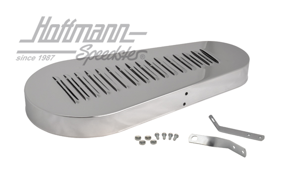 Protección de correa del ventilador, cromada, con ranuras L | AC 119 592 | 010-1031