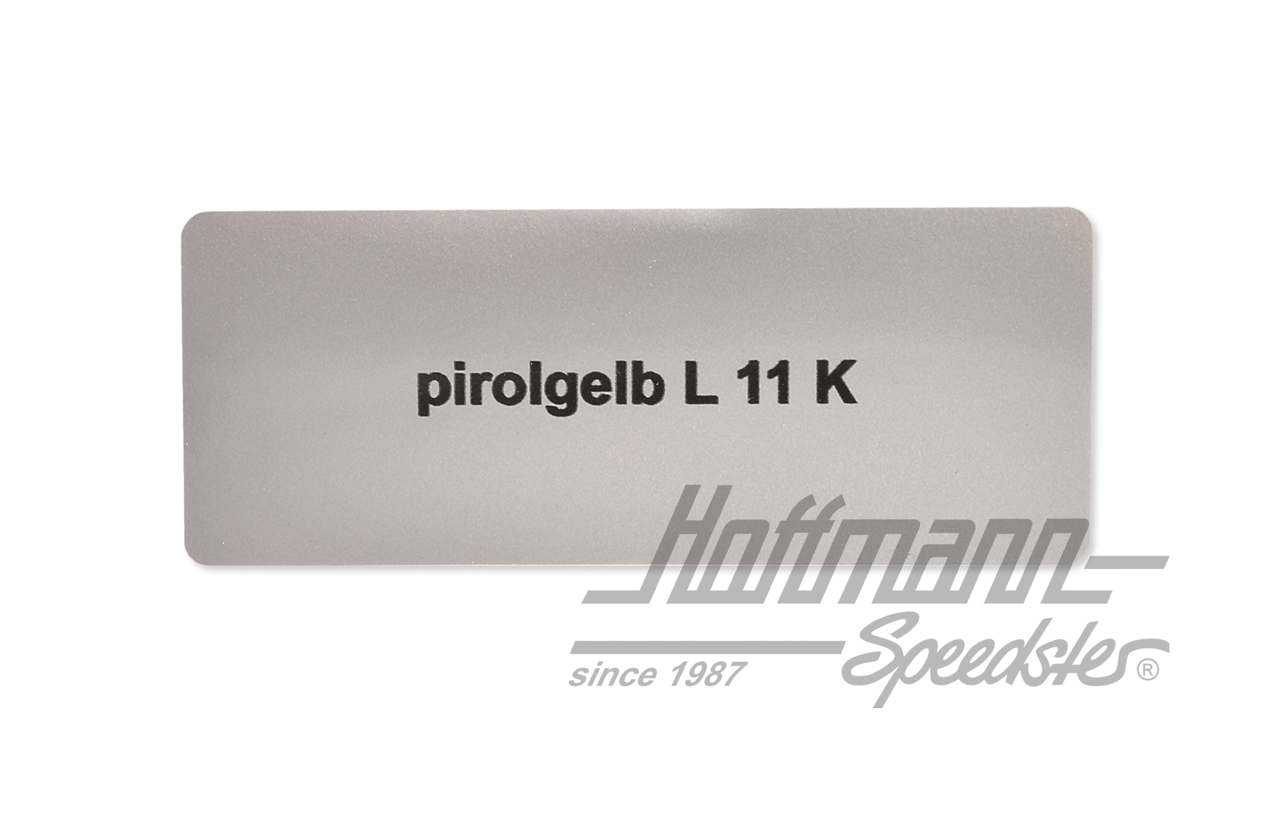 Pegatina, número de color L11K, amarillo pirol | L11K | 021-0180-03