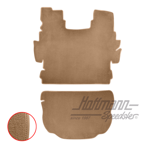 Juego de alfombrillas, maletero, 1302, beige |  | 026-6525