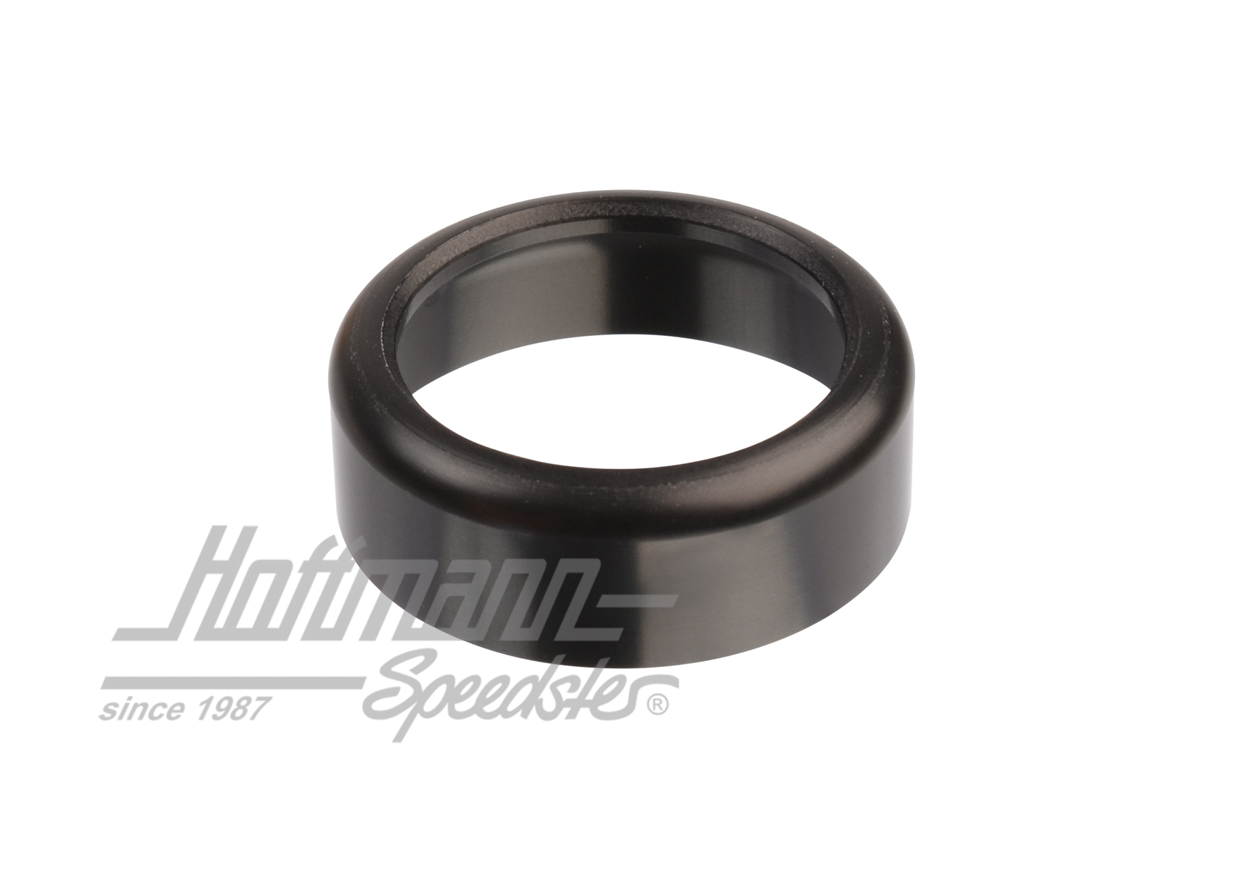 Anillo para interruptor, aluminio, negro, 86-98 | EQ 850101 BL | 580-0116