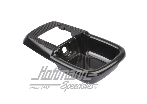 Protección de manilla de puerta, plástico / negra, 8.68-                                            