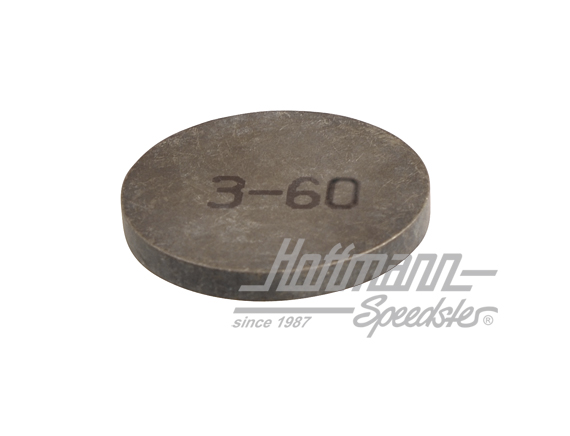 Arandela de ajuste,  1.5-1.8, 3.60mm | 056 109 567 | 110-1333-13