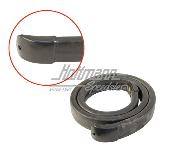 Goma del parachoques, anterior, Furgoneta T2, 72-79 | 241 707 221 E | 096-0832