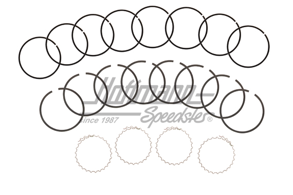 Aros de pistón 83 mm, 1500, para 4 pistones                                                         