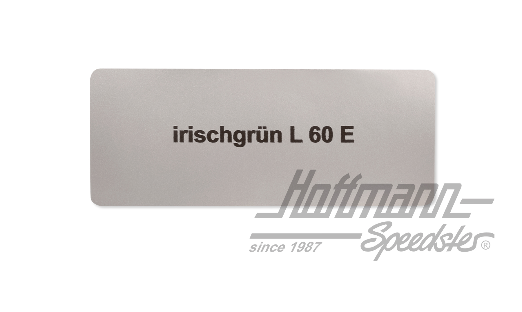 Pegatina, número de color L60E, verde irlandés | L60E | 021-0180-17