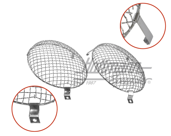 Rejilla de protección contra impactos de piedras, faro, -7.67 | 554 0044 001.1 | 020-4453-09