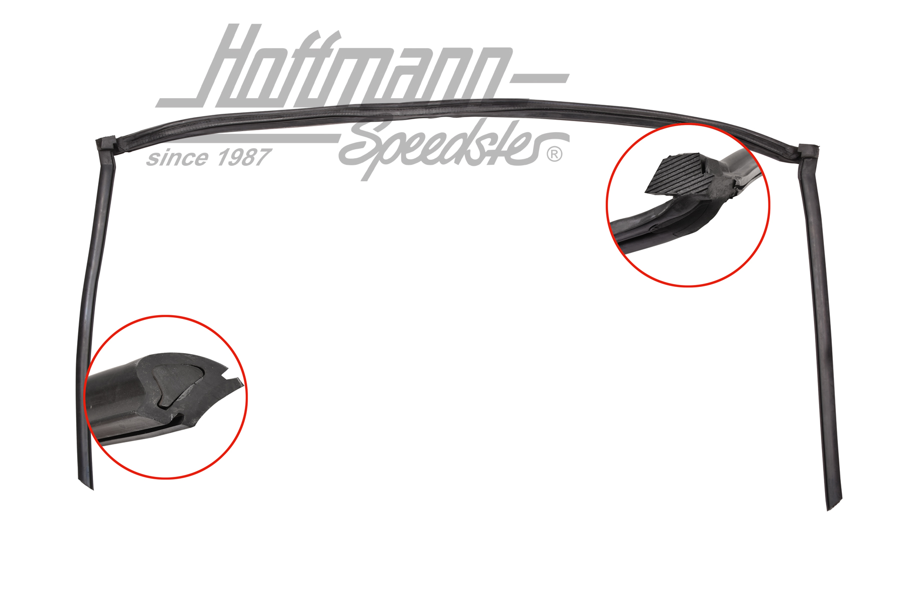 Junta, techo Targa, anterior, 914, 69-76                                                            