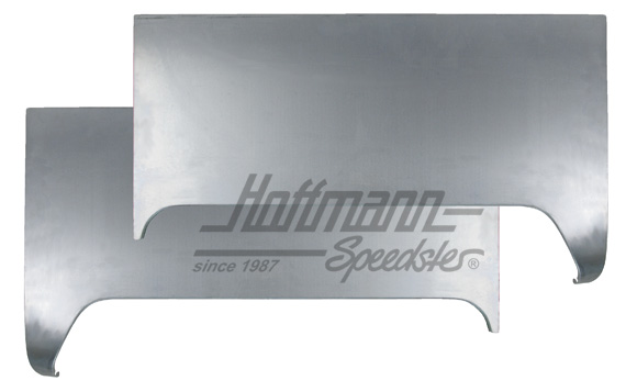 Chapa de paso de rueda, trasera, par, Furgoneta T1, -7.62, Calidad Superior | 211 809 163 AX | 095-0570