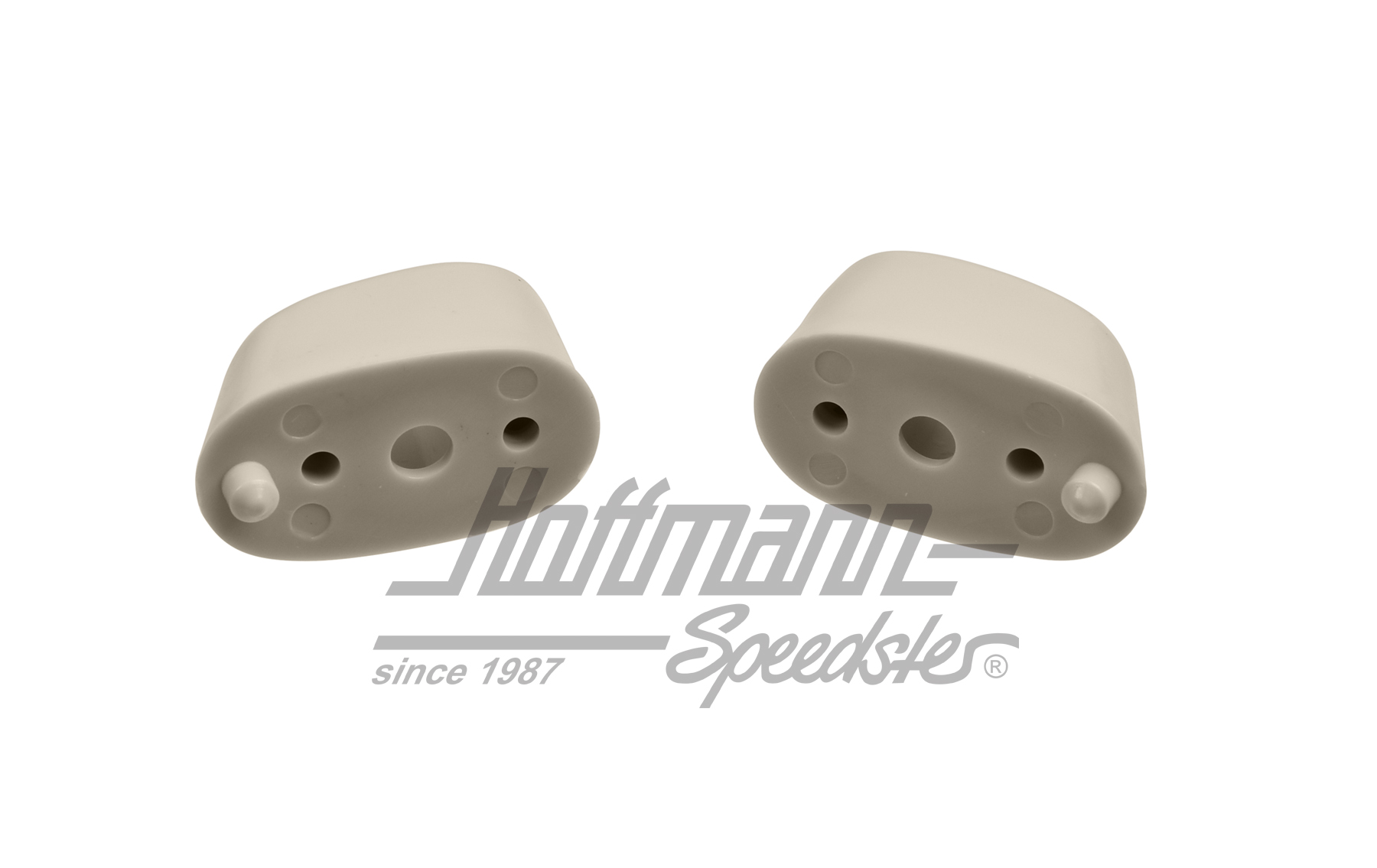 Clip de visera parasol, 64-67/67-79, gris                                                           