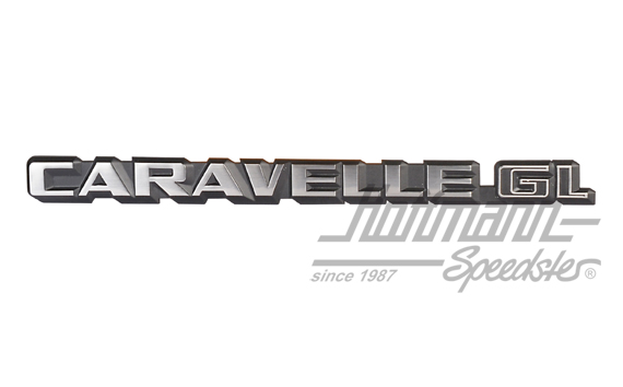 Logotipo, Caravelle GL, posterior | 255 853 689 M | 370-3860-10