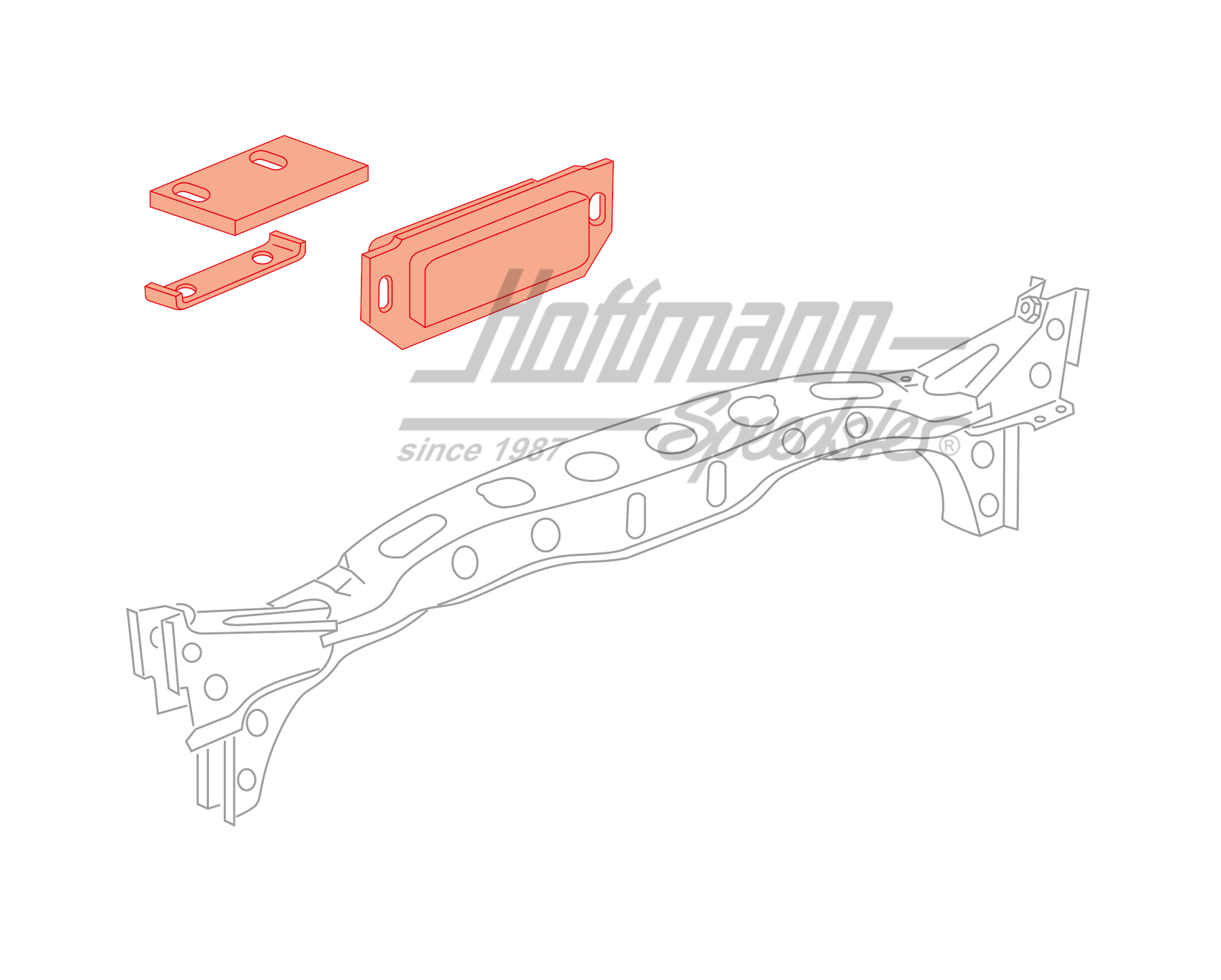 Cojinete de caja de cambio,
 cambio automático, izqda./dcha.                                       