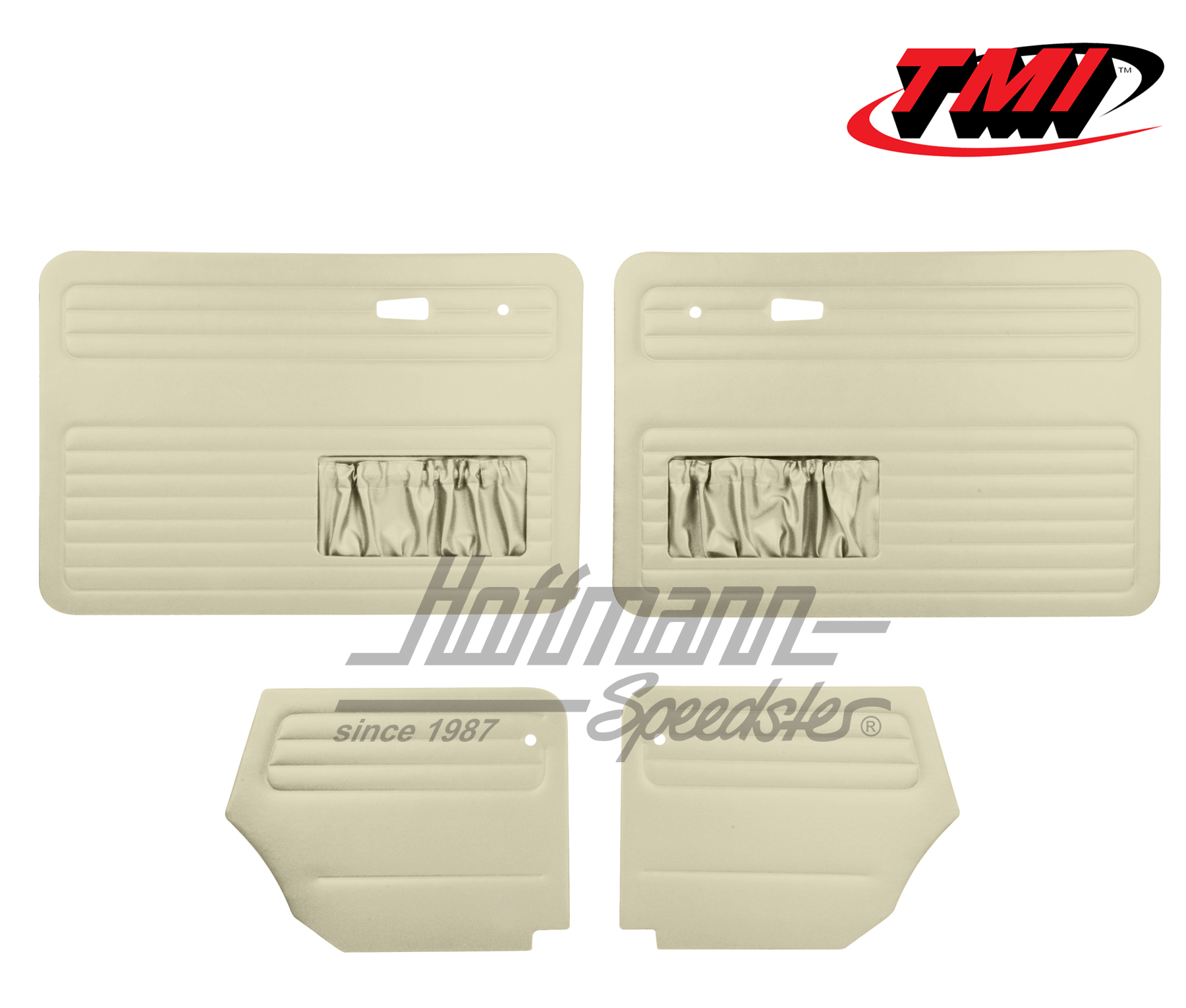 Paneles de puerta y de laterales, Escarabajo, Cabriolet, 66-72, blanco antiguo | 10-1329-15 | 055-7574